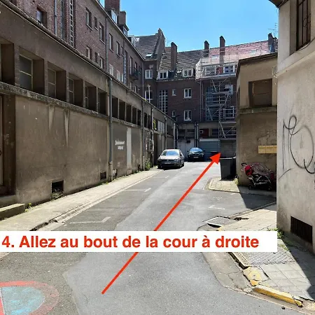 Apt A Africa, 30M2, Centre, Balcon Valenciennes Exterior foto