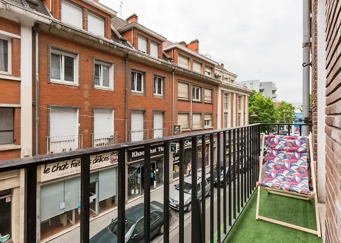 Apt A Africa, 30M2, Centre, Balcon